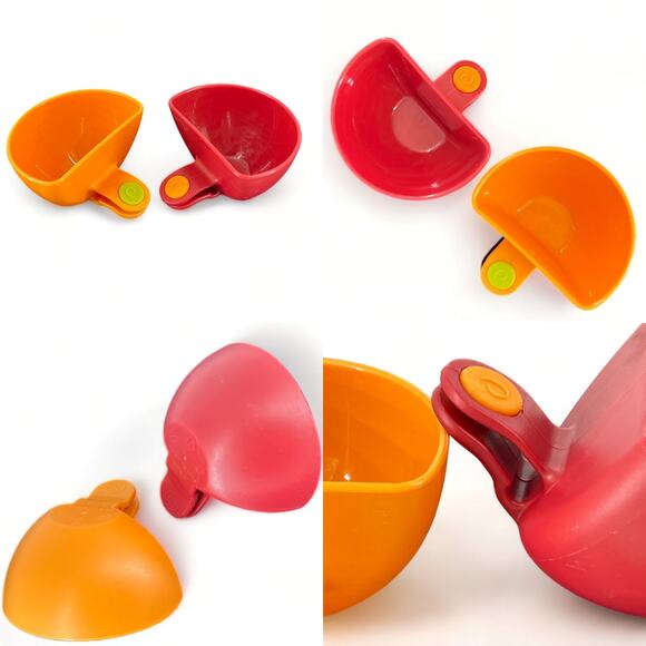 Small Snack Container & Dip Clip Bundle – Colorful, Versatile Storage Set - Picture 3 of 15